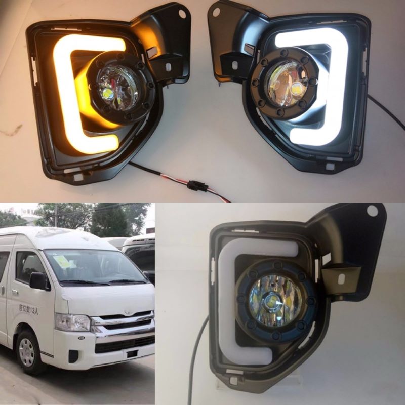 Foglamp voor Toyota Hiace 2014~2016,Daytime running light for Toyota Hiace 2014~2016 DRL